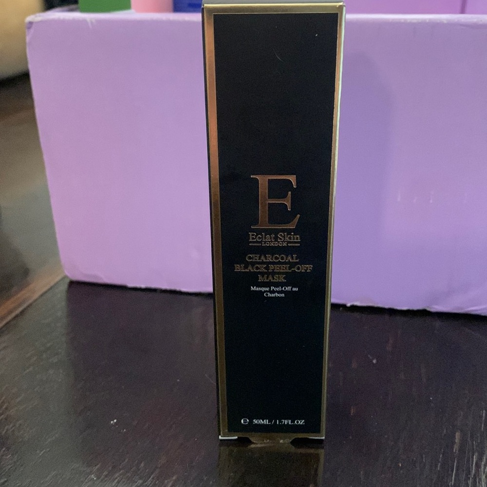 Eclat skin Charcoal Black peel off mask
